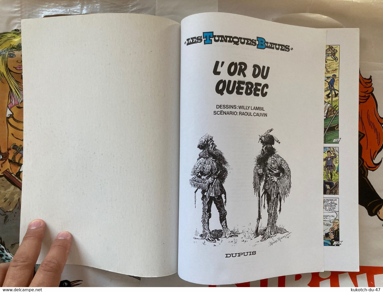 BD Tuniques Bleues - L'or Du Québec - Tome 26 (2005) - Tuniques Bleues, Les