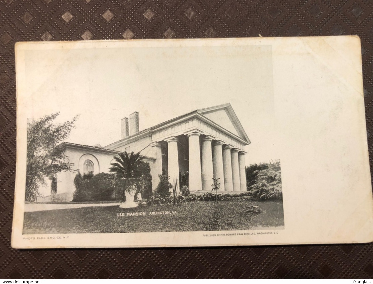 Lee Mansion, Arlington, Pub. Howard Gray Douglas, Unused Card, Carte Non écrite, Circa 1910 - Arlington