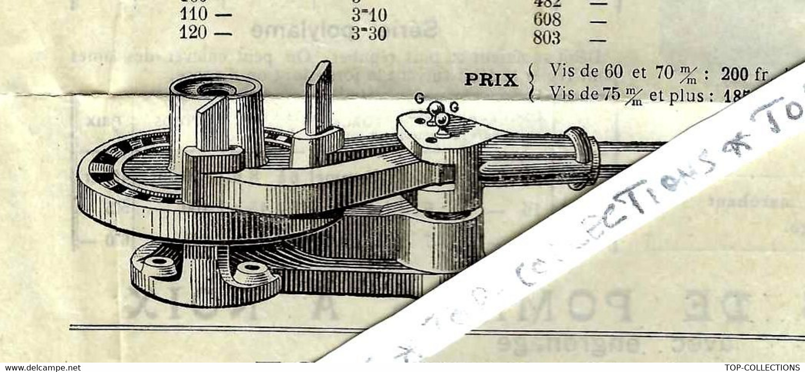 1923 BEAUVAIS & ROBIN Angers MATERIEL AGRICULTURE VITICULTURE VENDANGE  VIN VIS PRESSOIRS FOULOIRS BROYEURS - Publicités