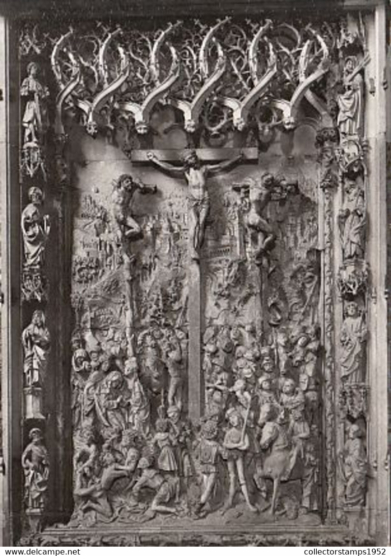 W3758-EICHSTATT CATHEDRAL DETAIL, ALTAR, SCULPTURE - Eichstaett