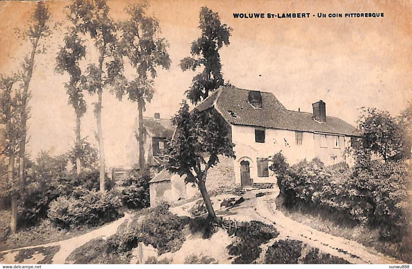 Woluwe Saint Lambert - Un Coin Pittoresque (cliché Walschaerts) - St-Lambrechts-Woluwe - Woluwe-St-Lambert