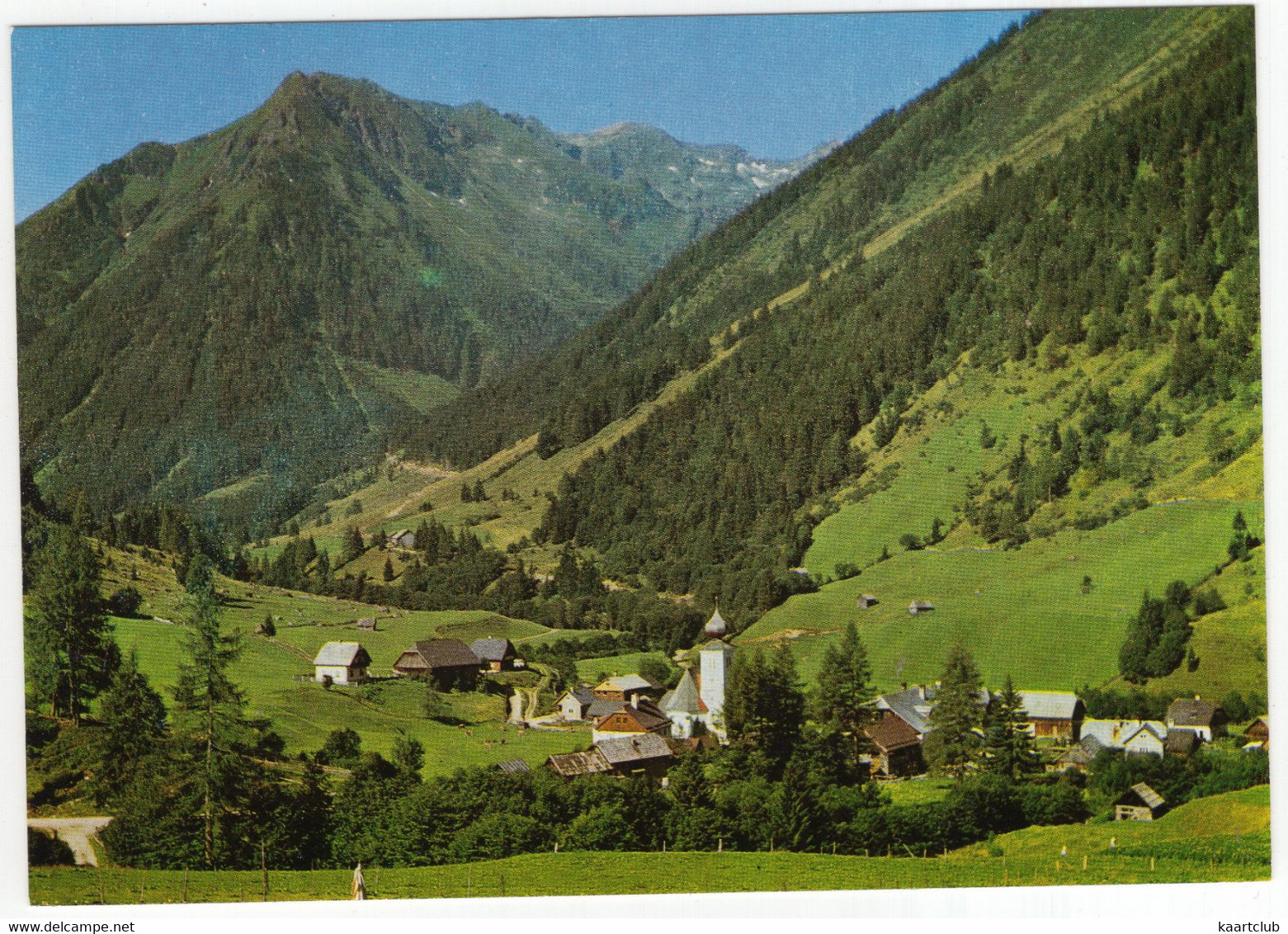 St. Nikolai Im Sölktal, 1126 M. Gegen Steinrineck, 2235 M. - (Stmk., Österreich) - Gröbming