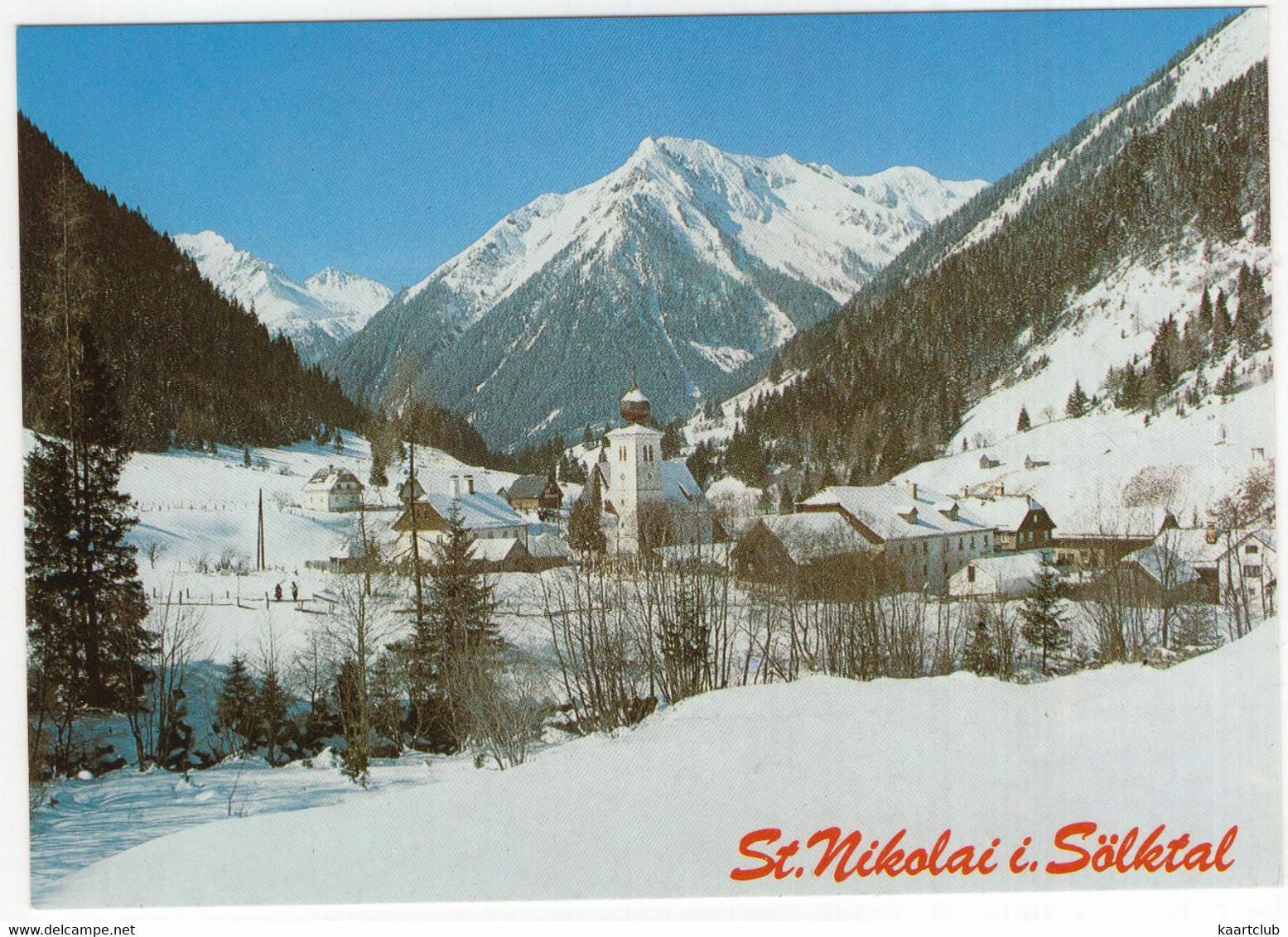 St. Nikolai Im Sölktal, 1126 M. - Steiermark - (Austria / Österreich) - Gröbming