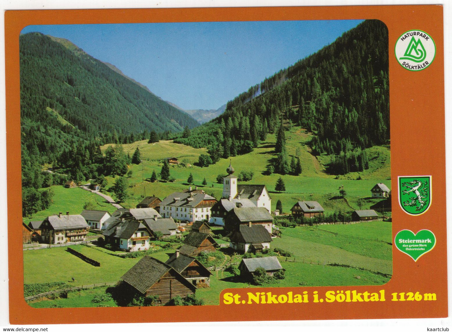 St. Nikolai Im Sölktal, 1126 M. - Steiermark - (Austria / Österreich) - Naturpark - Gröbming