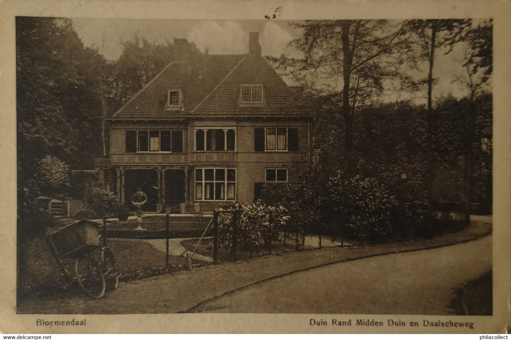 Bloemendaal /%Duin Rand Midden Duin En Daalscheweg 1919? - Bloemendaal