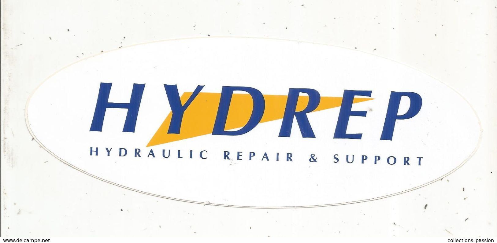 Autocollant , HYDREP , Hydraulic Repair & Support , 200 X 75 Mm, Frais Fr 1.75 E - Autocollants