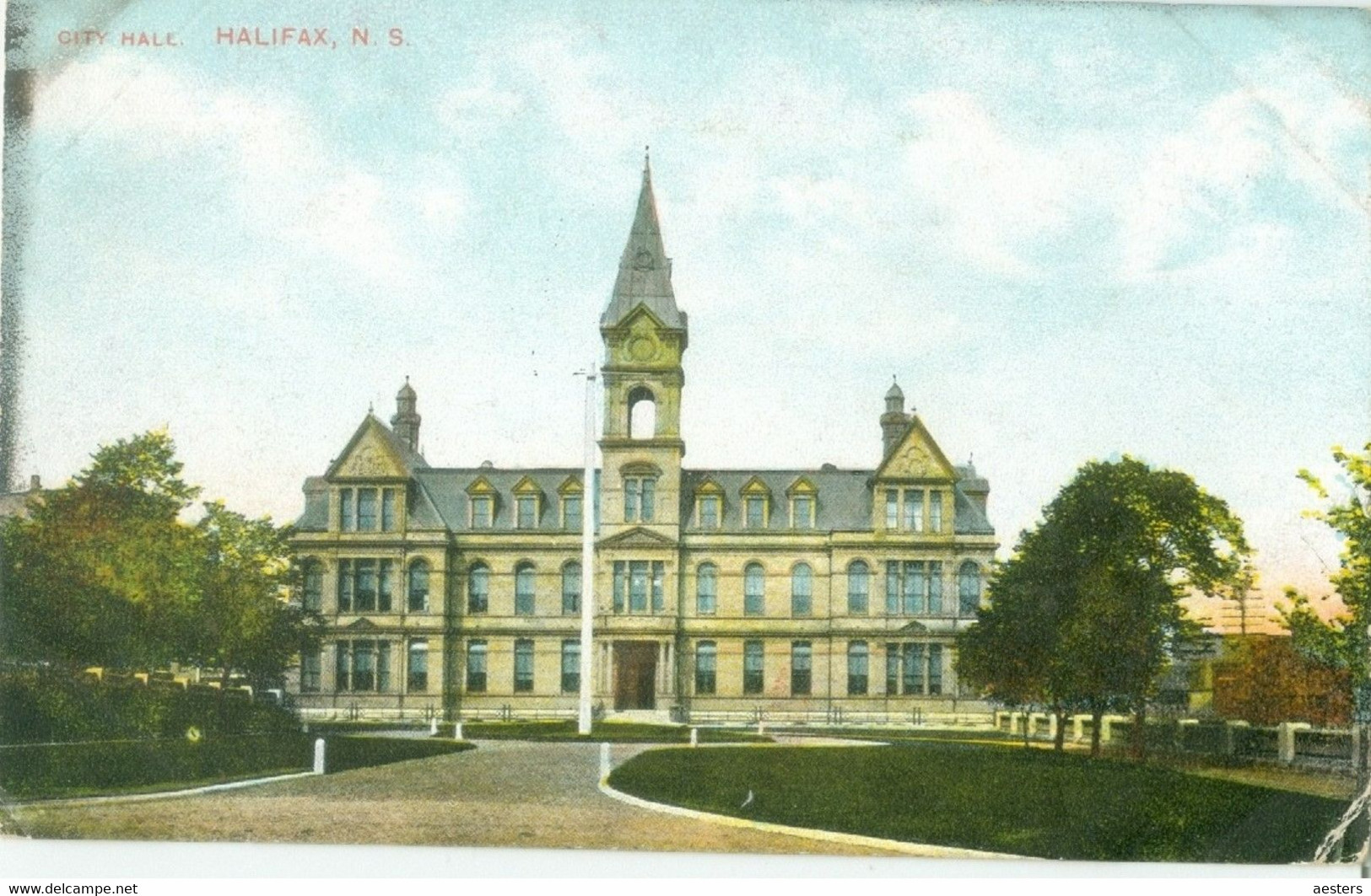Halifax; City Hall - Not Circulated. (Montreal Import Co.) - Halifax
