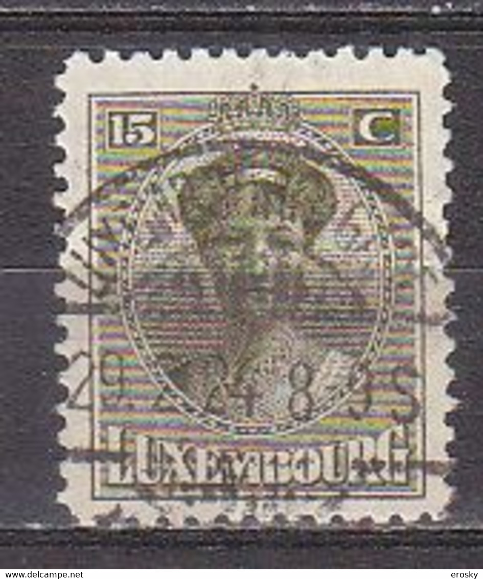 Q2814 - LUXEMBOURG Yv N°124 - 1921-27 Charlotte Front Side