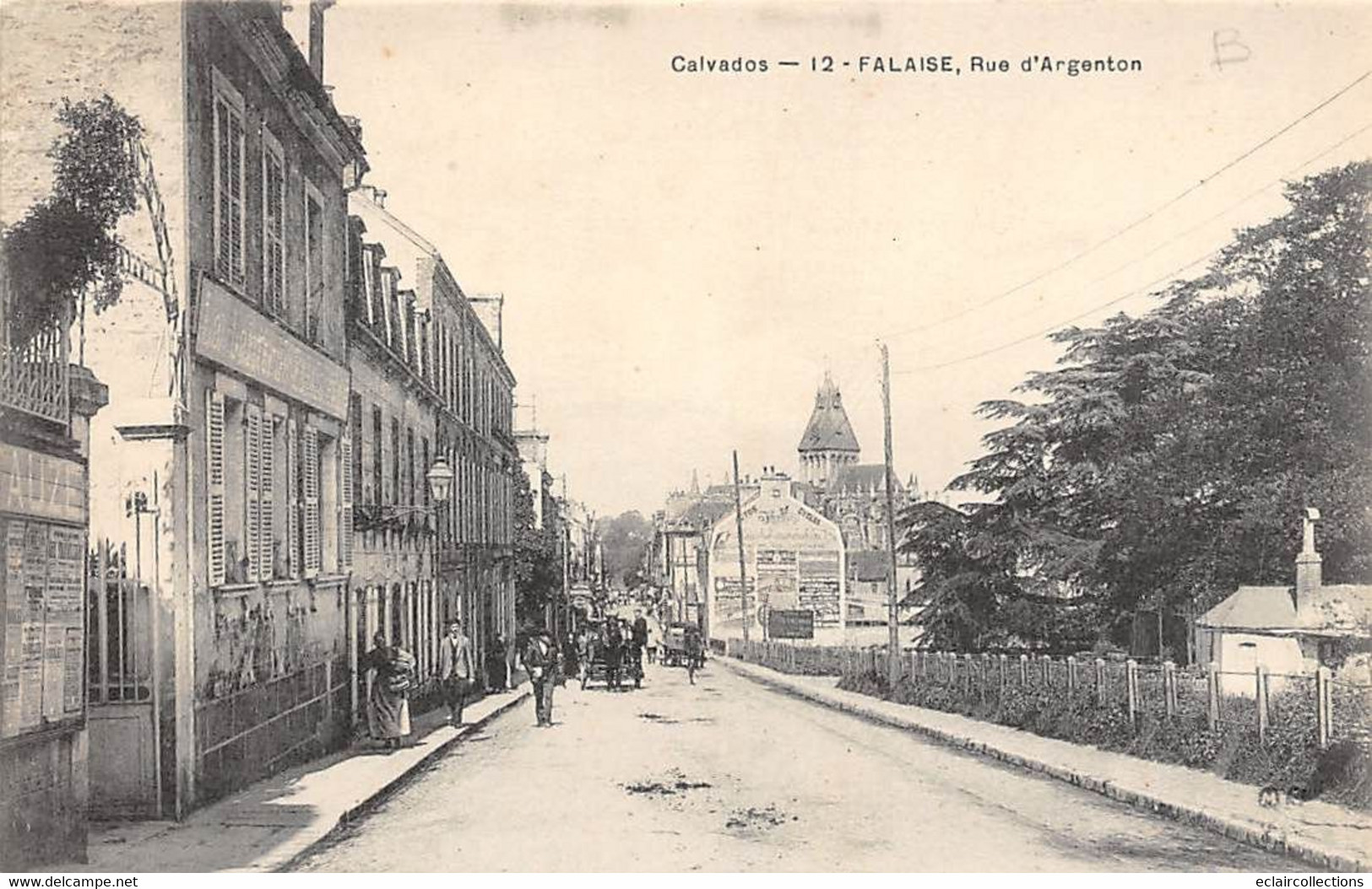 Falaise       14          Rue D'Argenton      (voir Scan) - Falaise