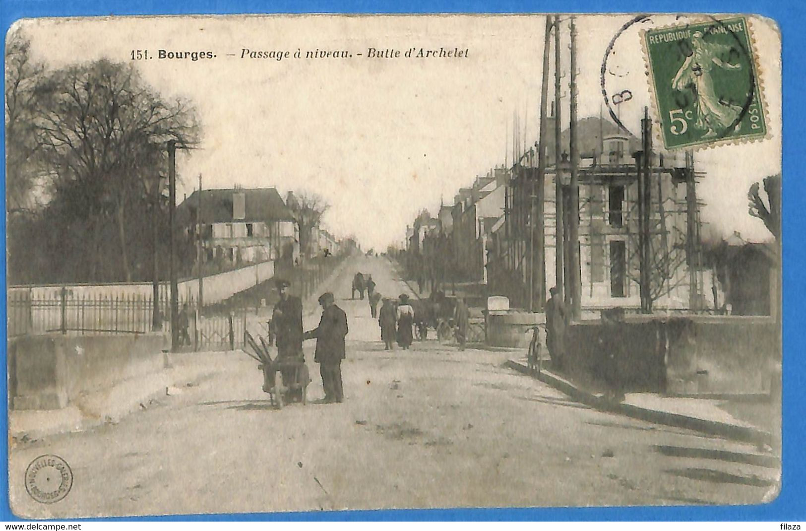 18 - Cher - Bourges - Passage A Niveau - Butte D'Archelet (N9148) - Bourges