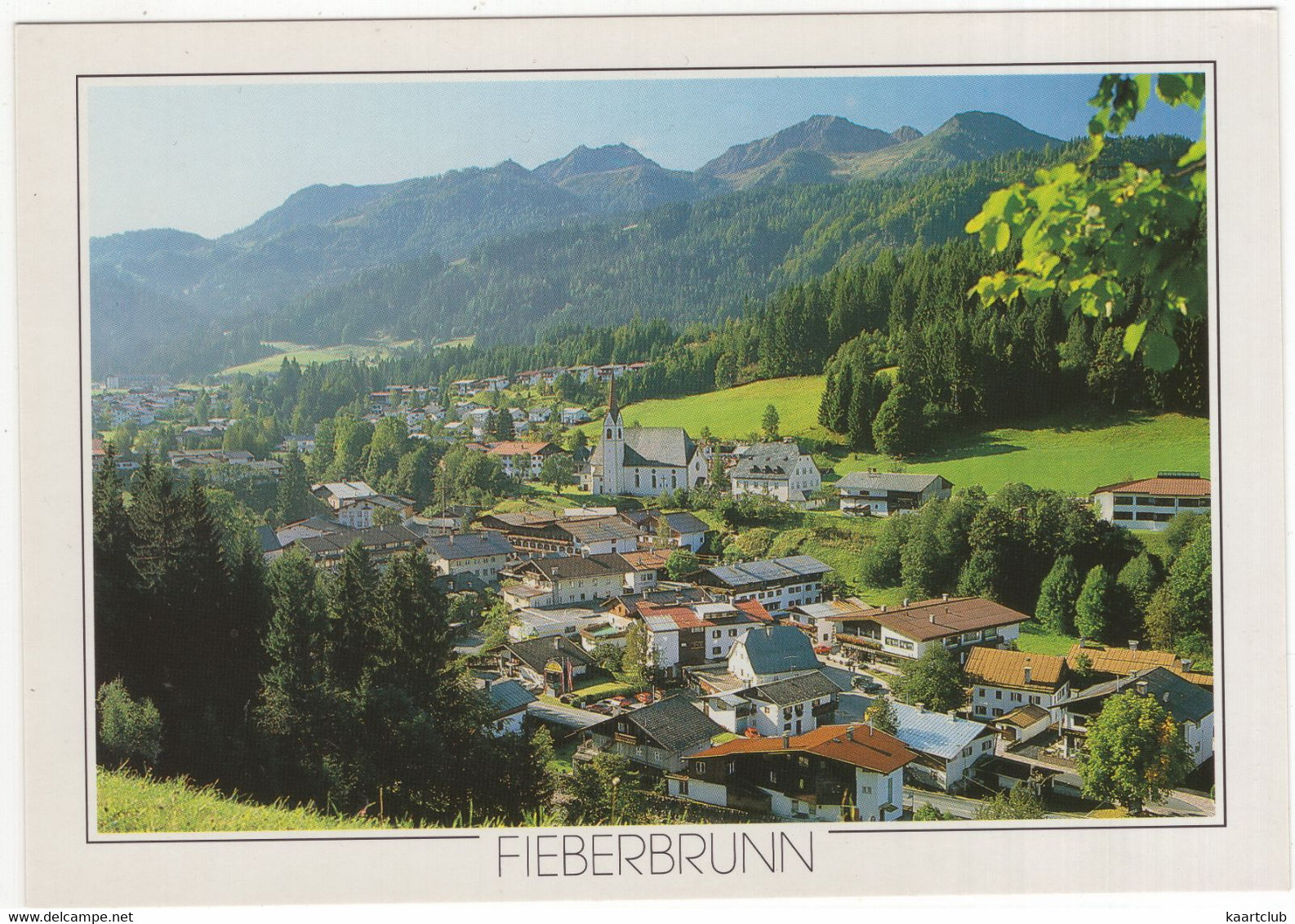 Fieberbrunn In Tirol  790-2000 M- (Tirol, Austria / Österreich) - Fieberbrunn