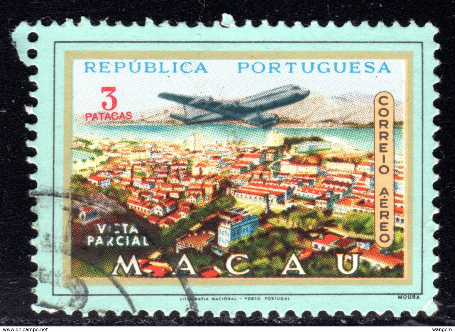Macau 1960 3p Air Issue SG483 Scott#C18 Fine Used - Used Stamps