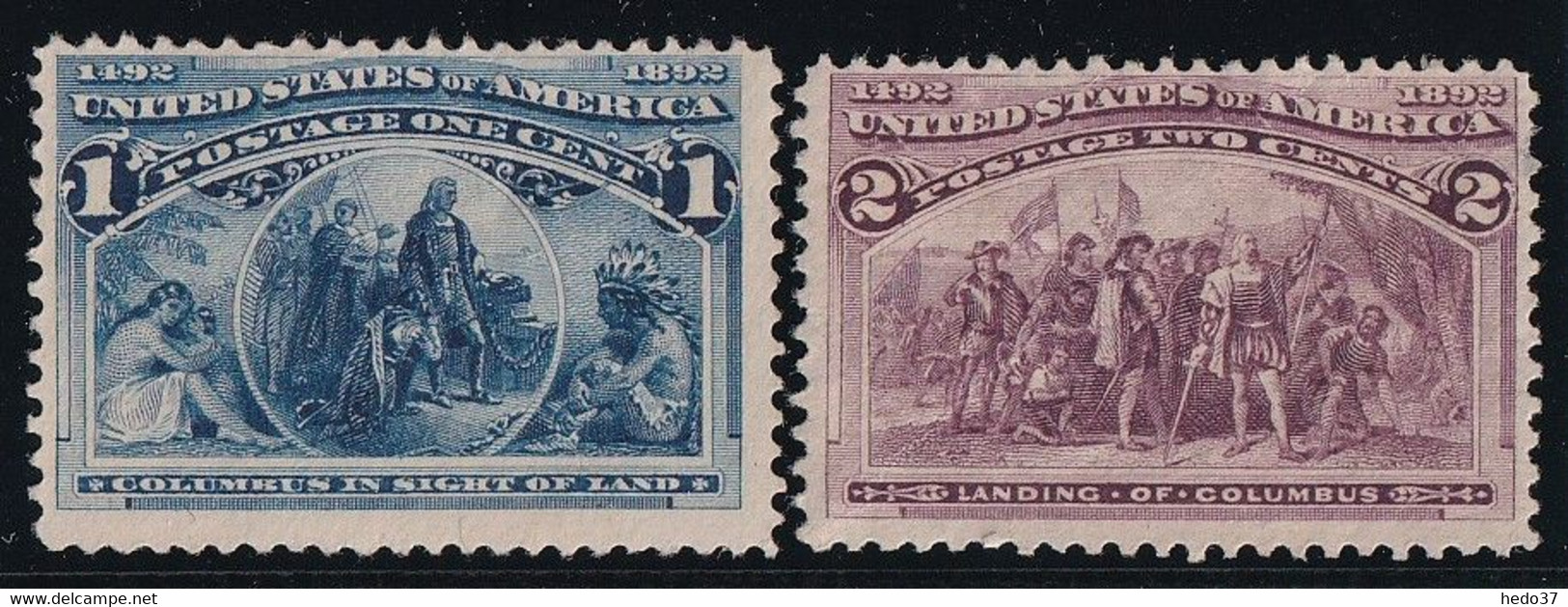 Etats Unis N°81/82 - Neuf Sans Gomme - TB - Unused Stamps