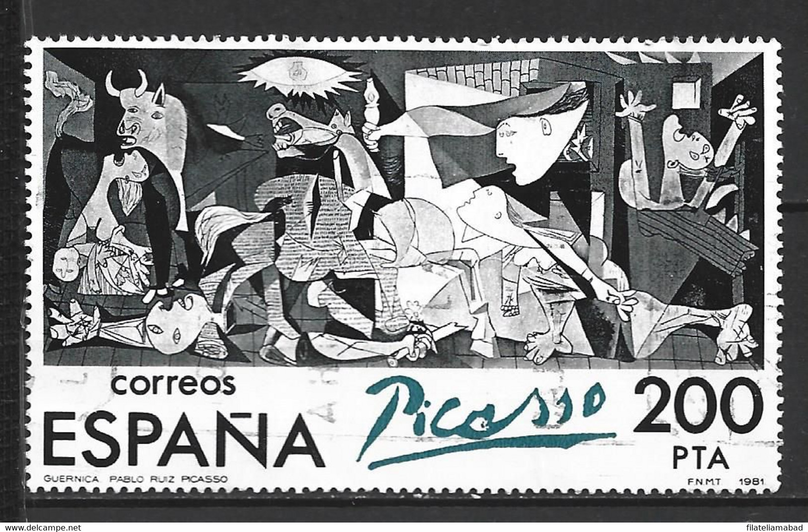 ESPAÑA CENTENARIO DE OICASO 1881-1973 SELLO USADO (2630) - Used Stamps