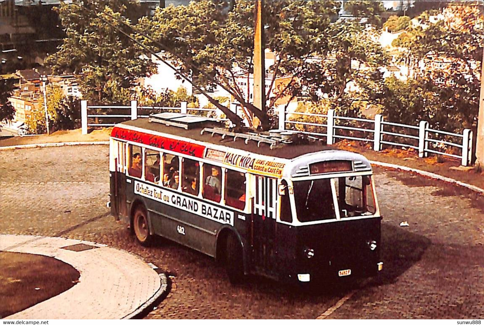 Ougrée - Trolleybus T36 Photo Temmerman - Seraing