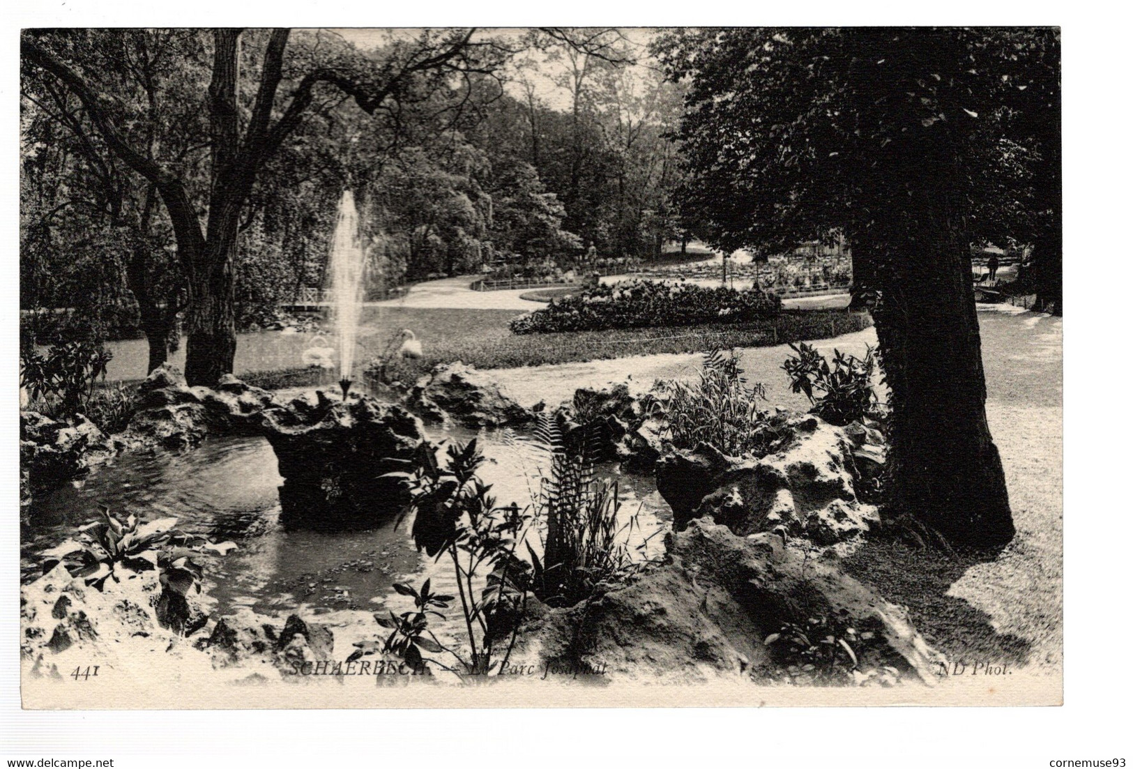 CPA BEL- BRUXELLES - SCHAERBECK - LE PARC JOSAPHAT N°441 - Schaerbeek - Schaarbeek