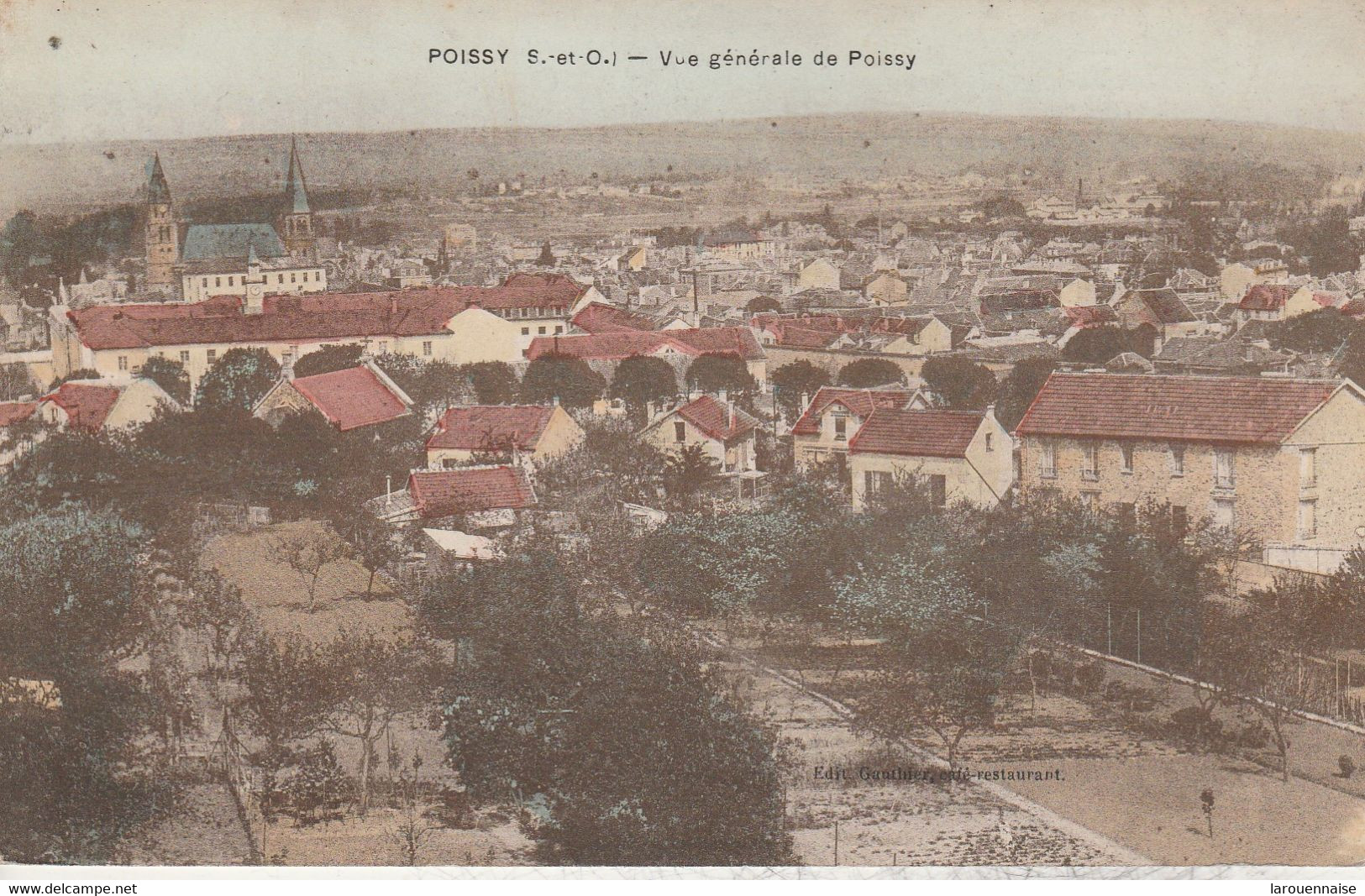 78 - POISSY - Vue Générale De Poissy - Poissy