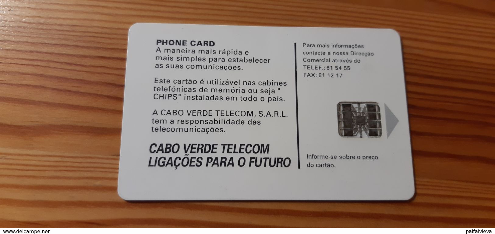 Phonecard Cape Verde - Kaapverdische Eilanden