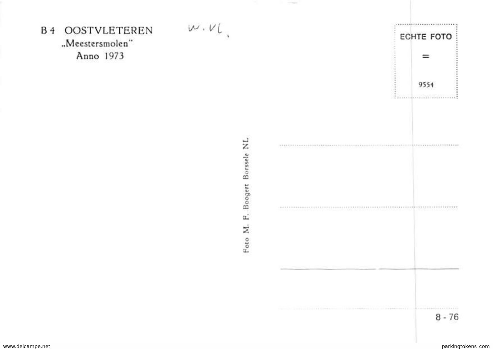 E211 Oostvleteren Vleteren Meestersmolen - Molen - Moulin - Mill - Mühle - Vleteren