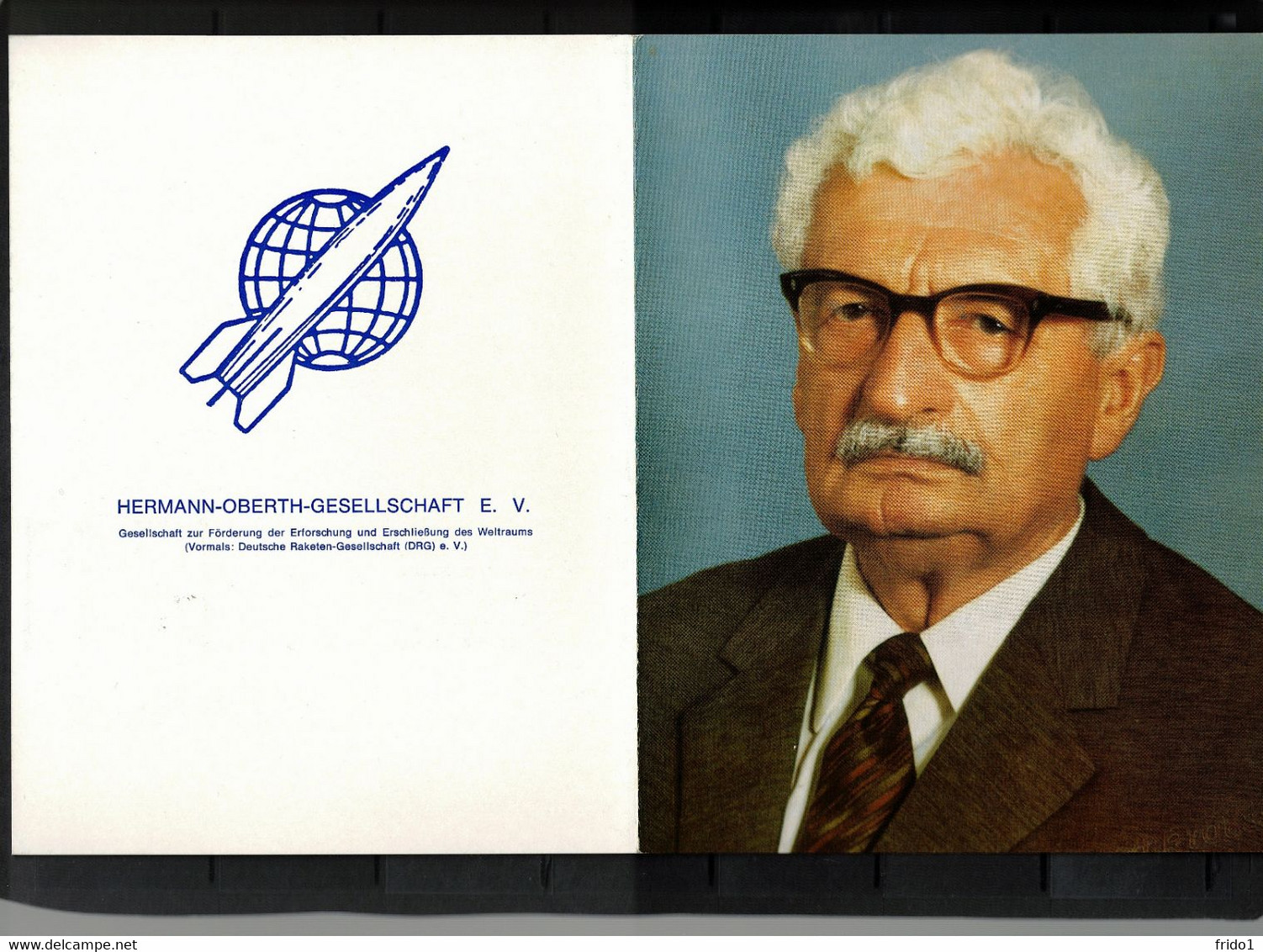 Paraguay 1974 Space / Raumfahrt Dr.Hermann Oberth Block - 23. Space Travel Congress  Leaflet FDC - América Del Sur