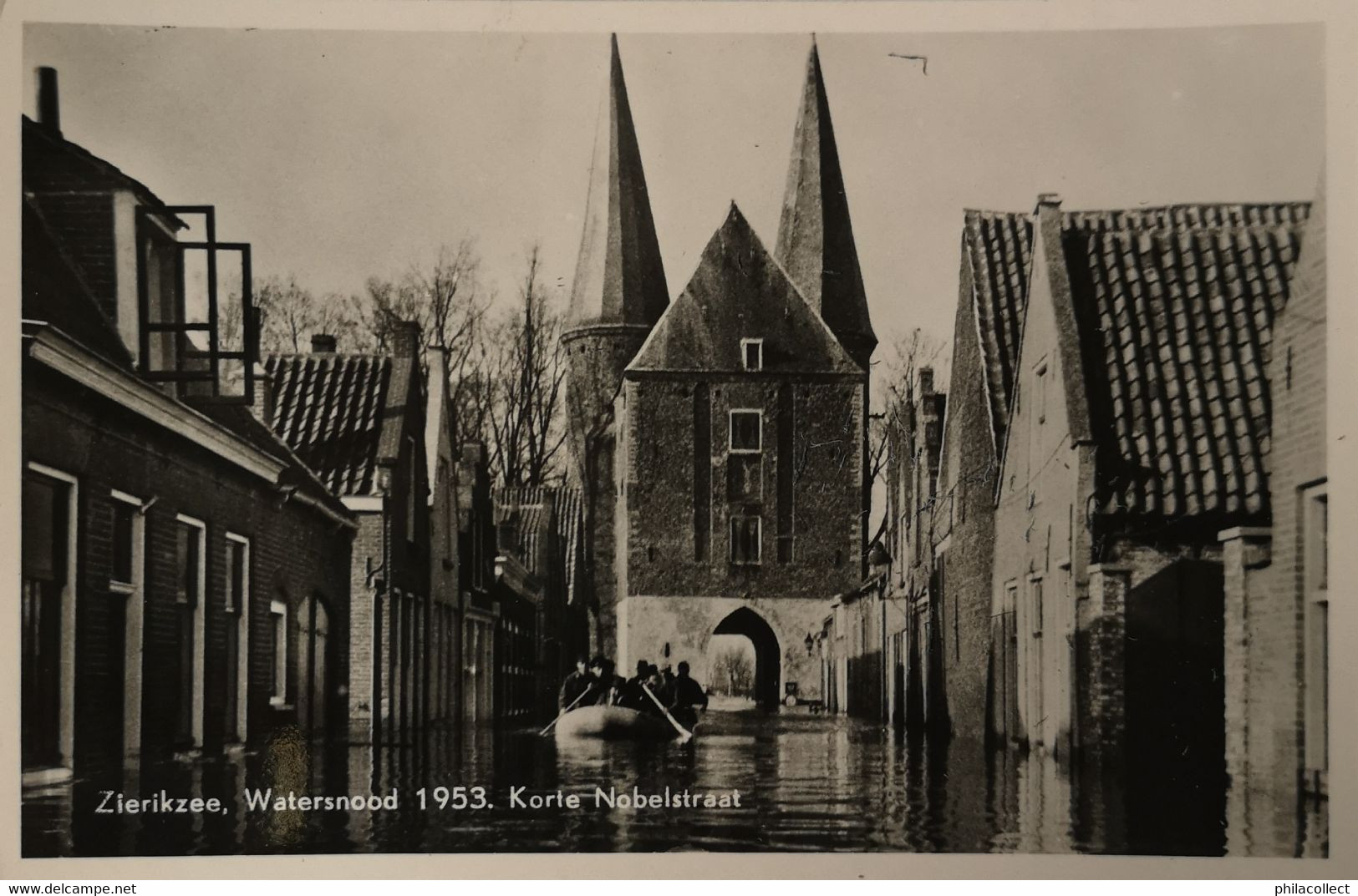 Zierikzee // Korte Nobelstraat  - Watersnood 1953 - Zierikzee