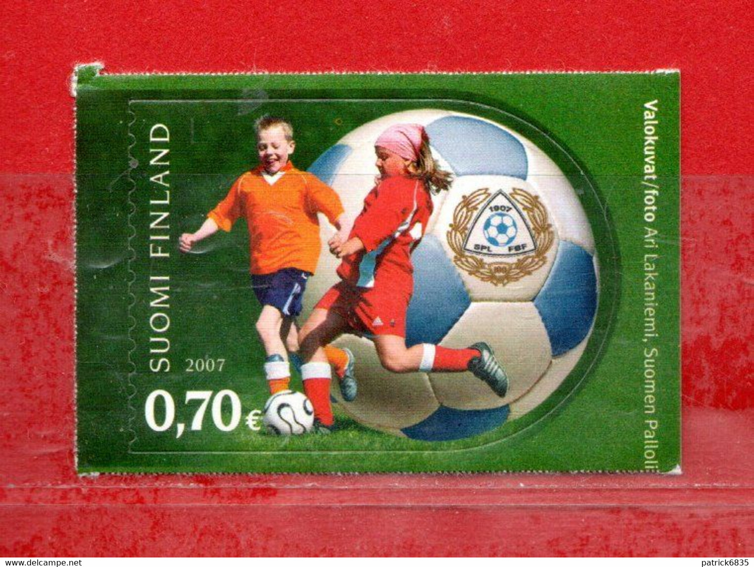 (Mn1) FINLANDIA ** - 2007 - FOOTBALL.   MNH**. - Unused Stamps