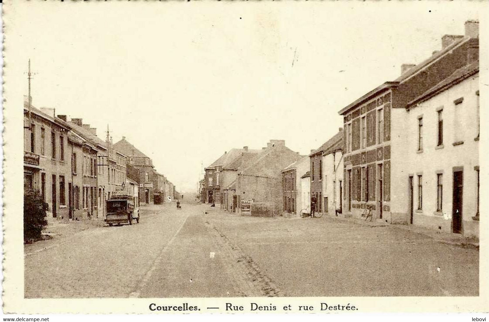 COURCELLES « Rue Denis Et Rue Destrée » - Ed. G. Tordeur, Courcelles-Centre - Courcelles