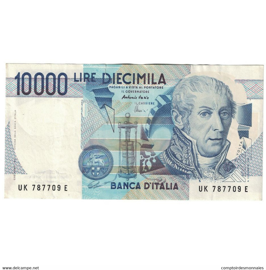 Billet, Italie, 10,000 Lire, 1984, 1984-09-03, KM:112d, SUP - 10.000 Lire