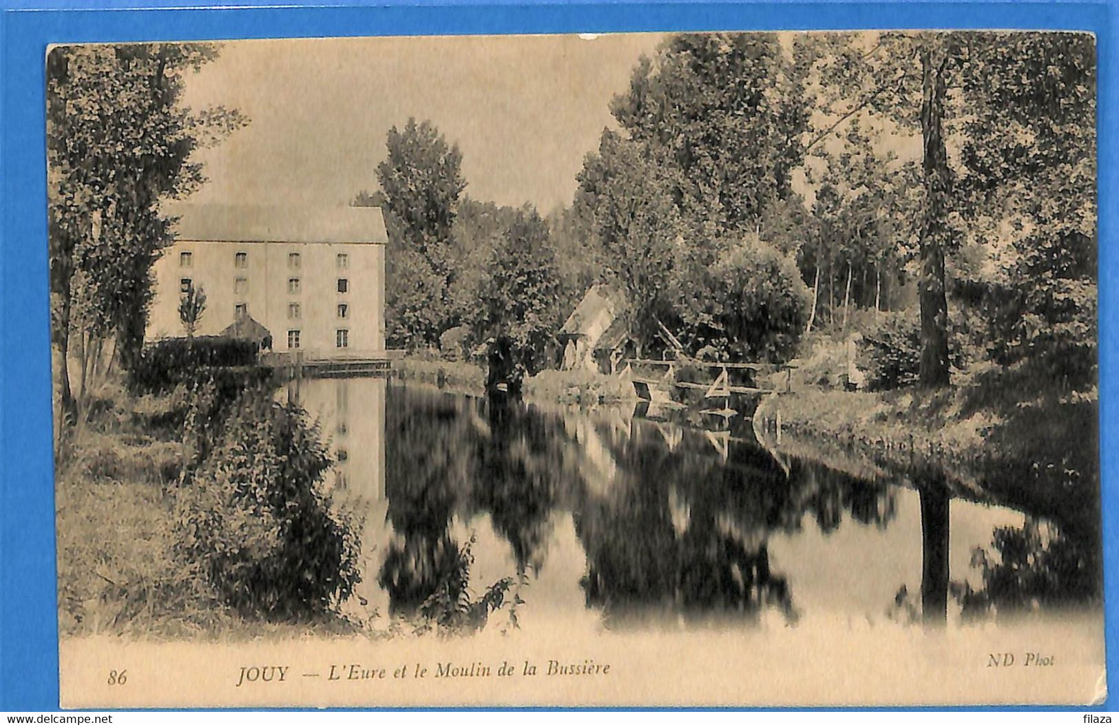 28 -Eure Et Loir - Jouy - L'Eure Et Le Moulin De La Bussiere (N9208) - Jouy