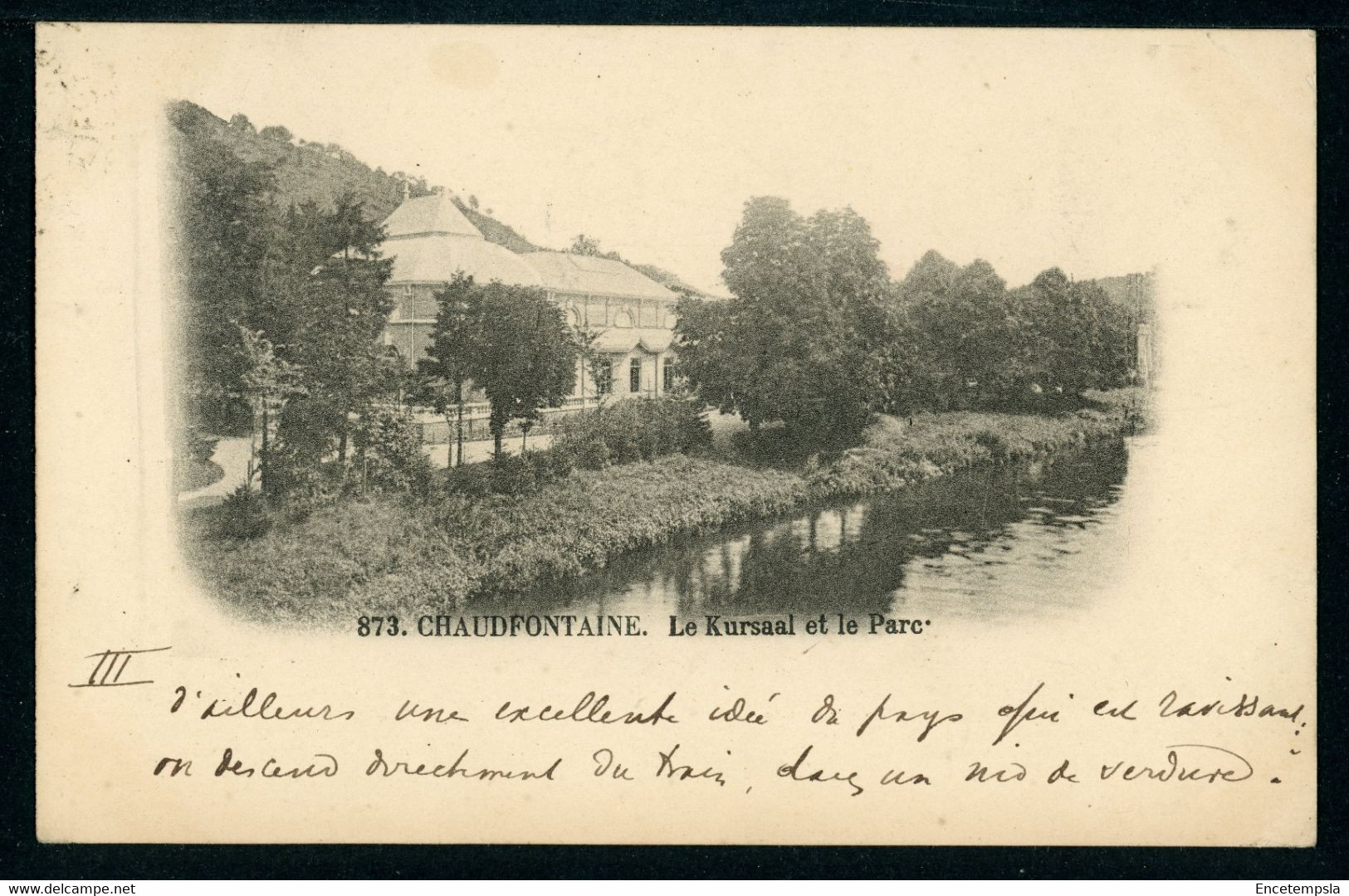 CPA - Carte Postale - Belgique - Chaudfontaine - Le Kursaal Et Le Parc (CP20963) - Chaudfontaine