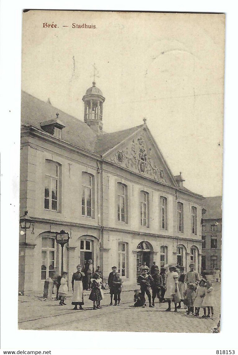 Bree  Brée - Stadhuis  1919 - Bree