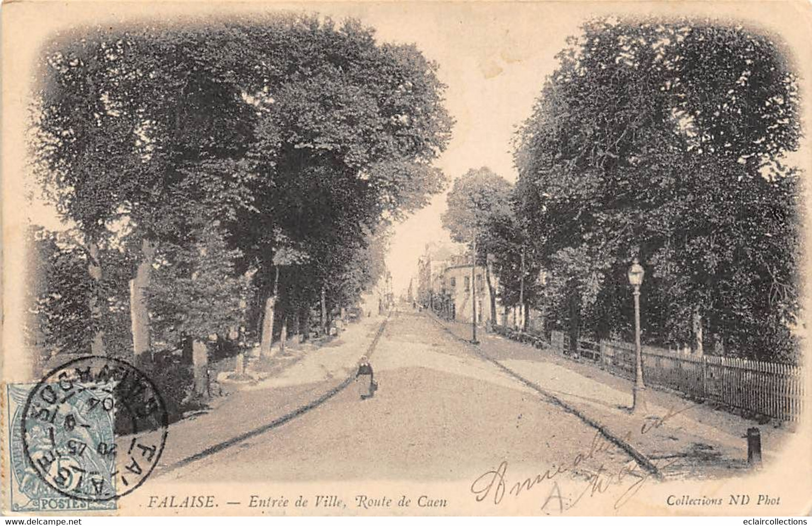 Falaise       14          Entrée De Ville, Route De Caen    (voir Scan) - Falaise