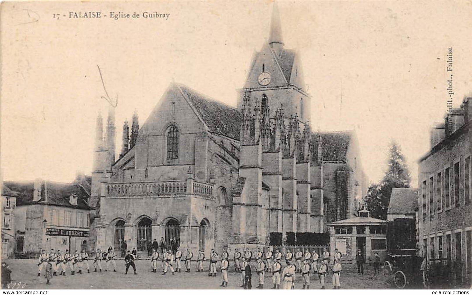 Falaise       14          Eglise De Guibray.  - Militaires -    (voir Scan) - Falaise