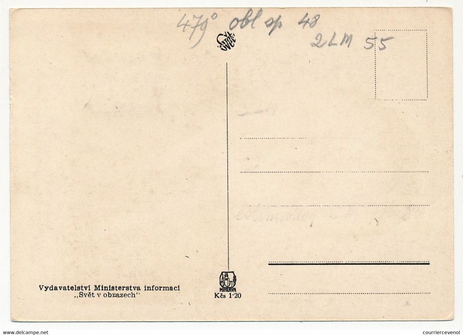 TCHECOSLOVAQUIE - Carte Maximum - Klement Gottwald, Obl 1948 - Briefe U. Dokumente