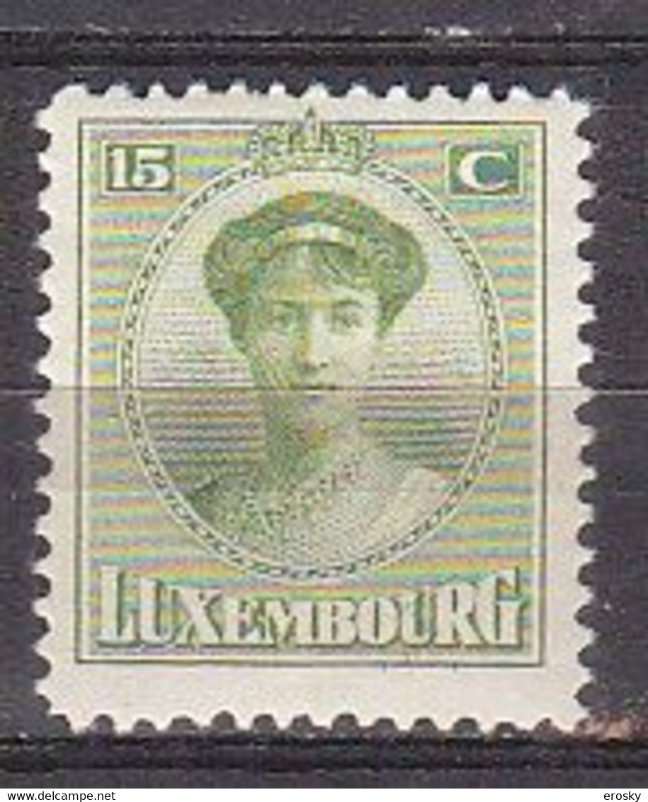 Q2831 - LUXEMBOURG Yv N°152 * - 1921-27 Charlotte De Face