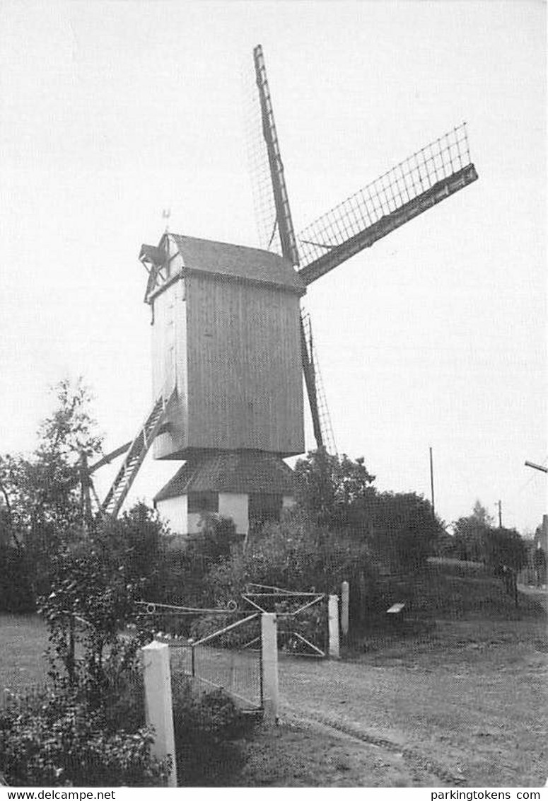 E244 - Knesselare Aalter Pietendriesmolen - Molen - Moulin - Mill - Mühle - Knesselare