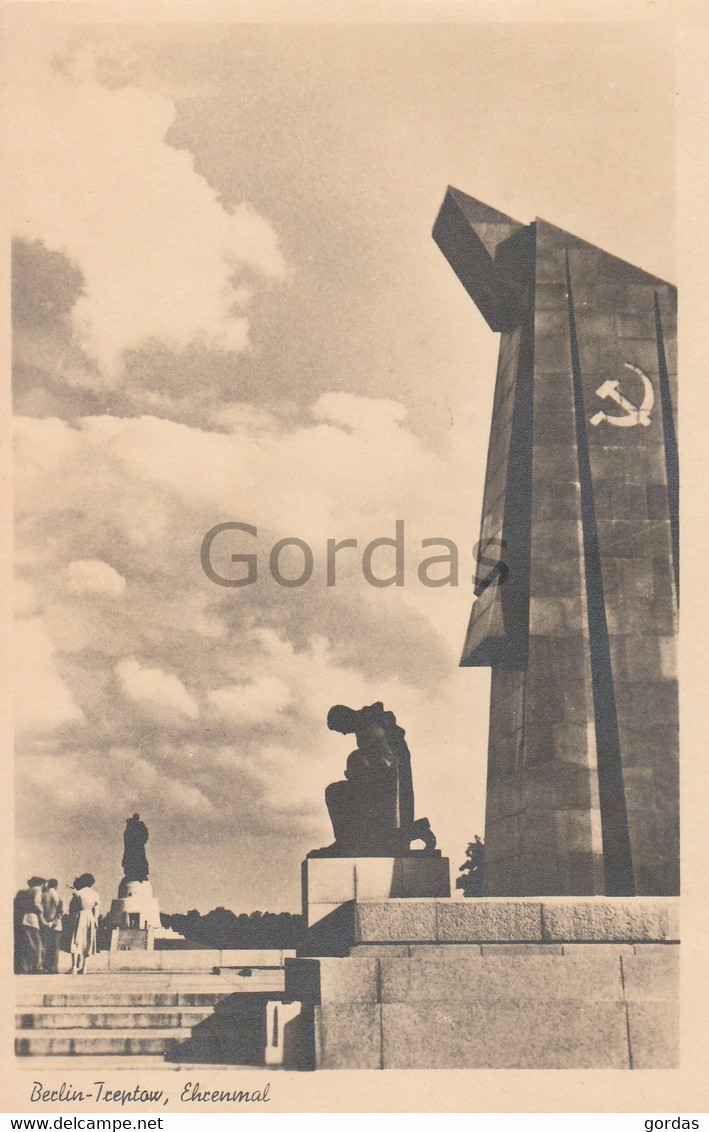 Germany - Treptow - Ehrenmal - Communist Propaganda - Treptow