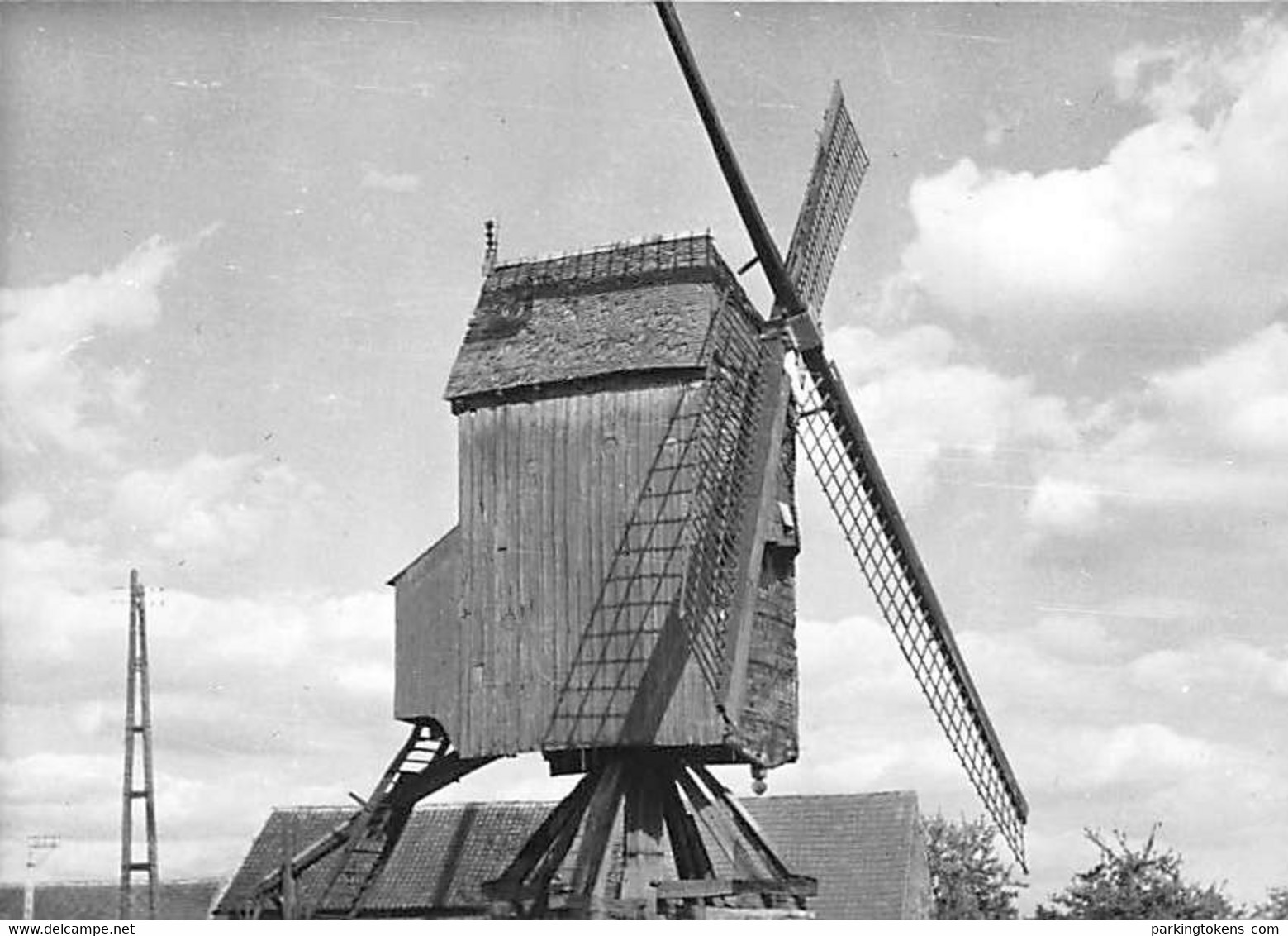 E254 - Vrasene Beveren Ter Biestmolen - Molen - Moulin - Mill - Mühle - Beveren-Waas