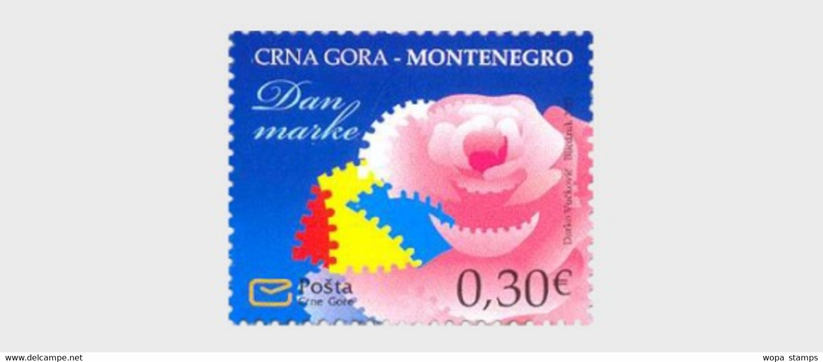 Montenegro 2013 S - Stamp Day - Montenegro
