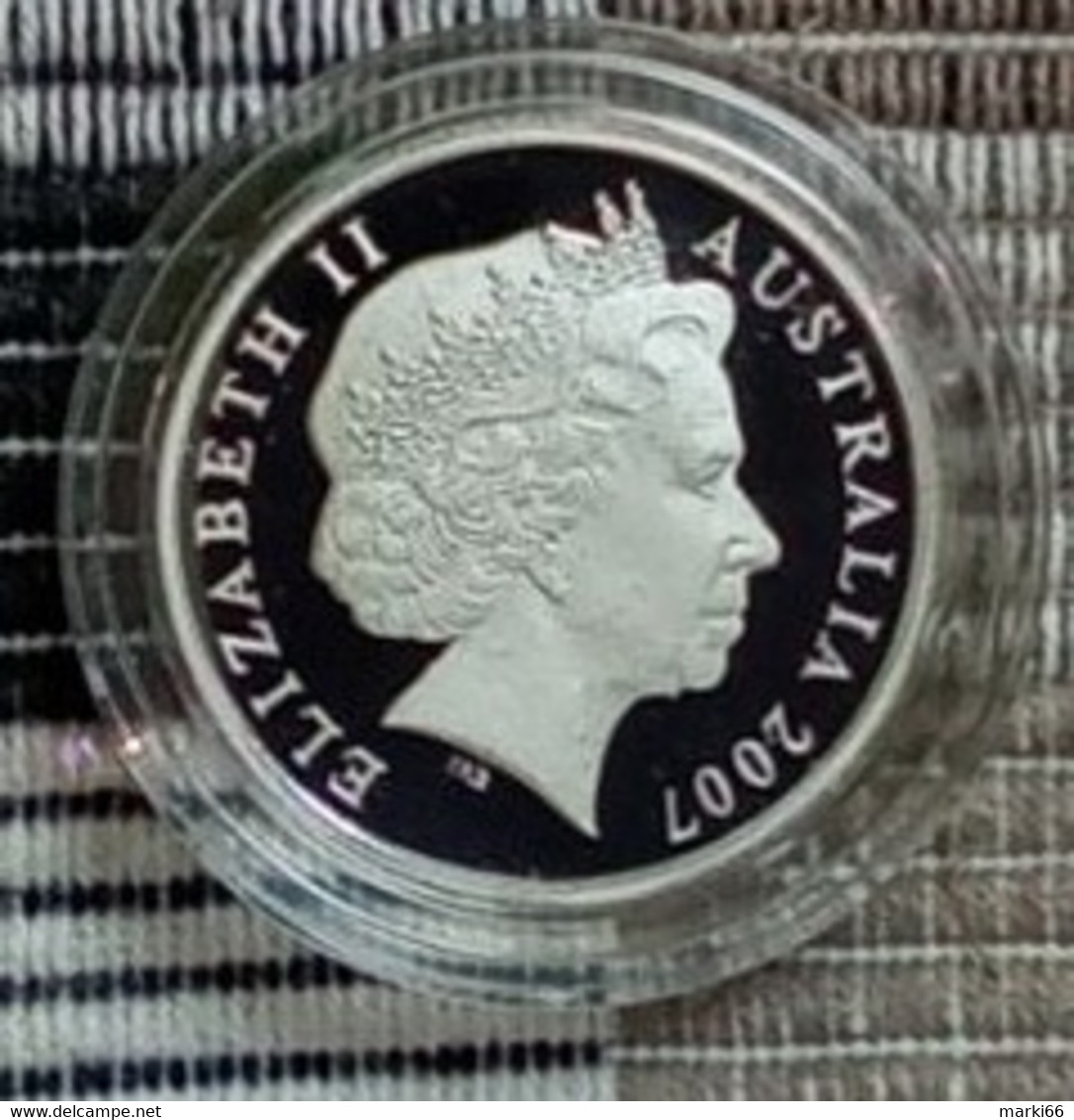 Australia - 2007 - Sydney Harbour Bridge - 75th Anniversary - 1 Dollar Fine Silver Proof Coin - Sets Sin Usar &  Sets De Prueba