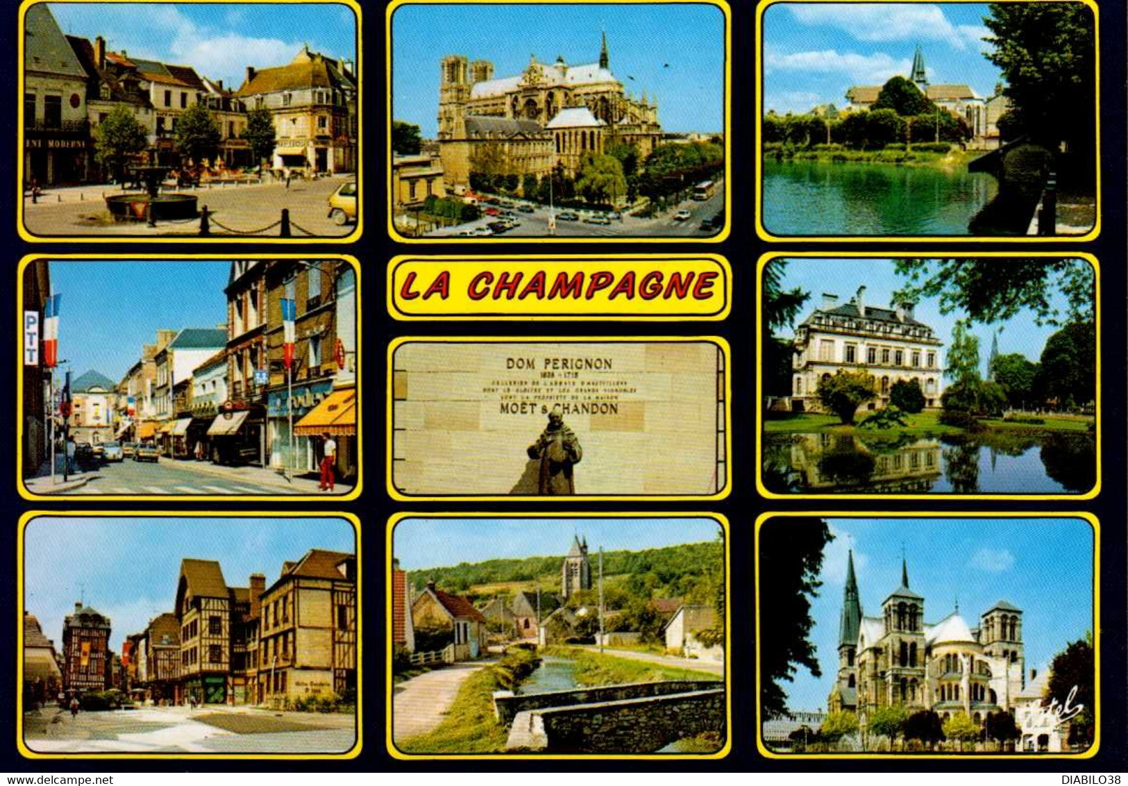 LA CHAMPAGNE . MULTI-VUES - Champagne-Ardenne