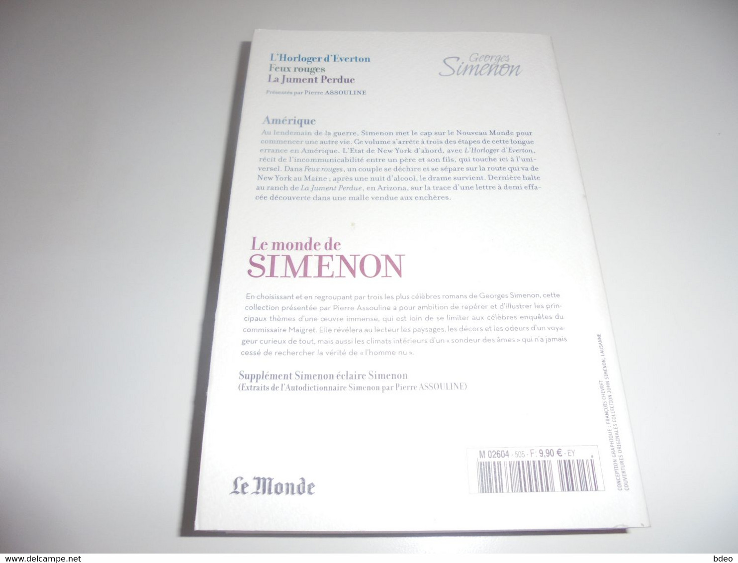 LE MONDE DE SIMENON TOME 5/ TBE - Simenon
