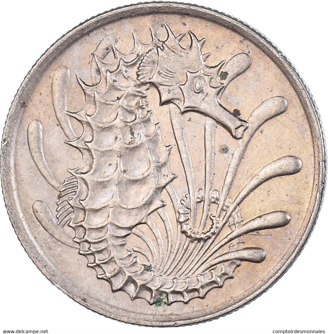 Monnaie, Singapour, 10 Cents, 1970 - Singapour