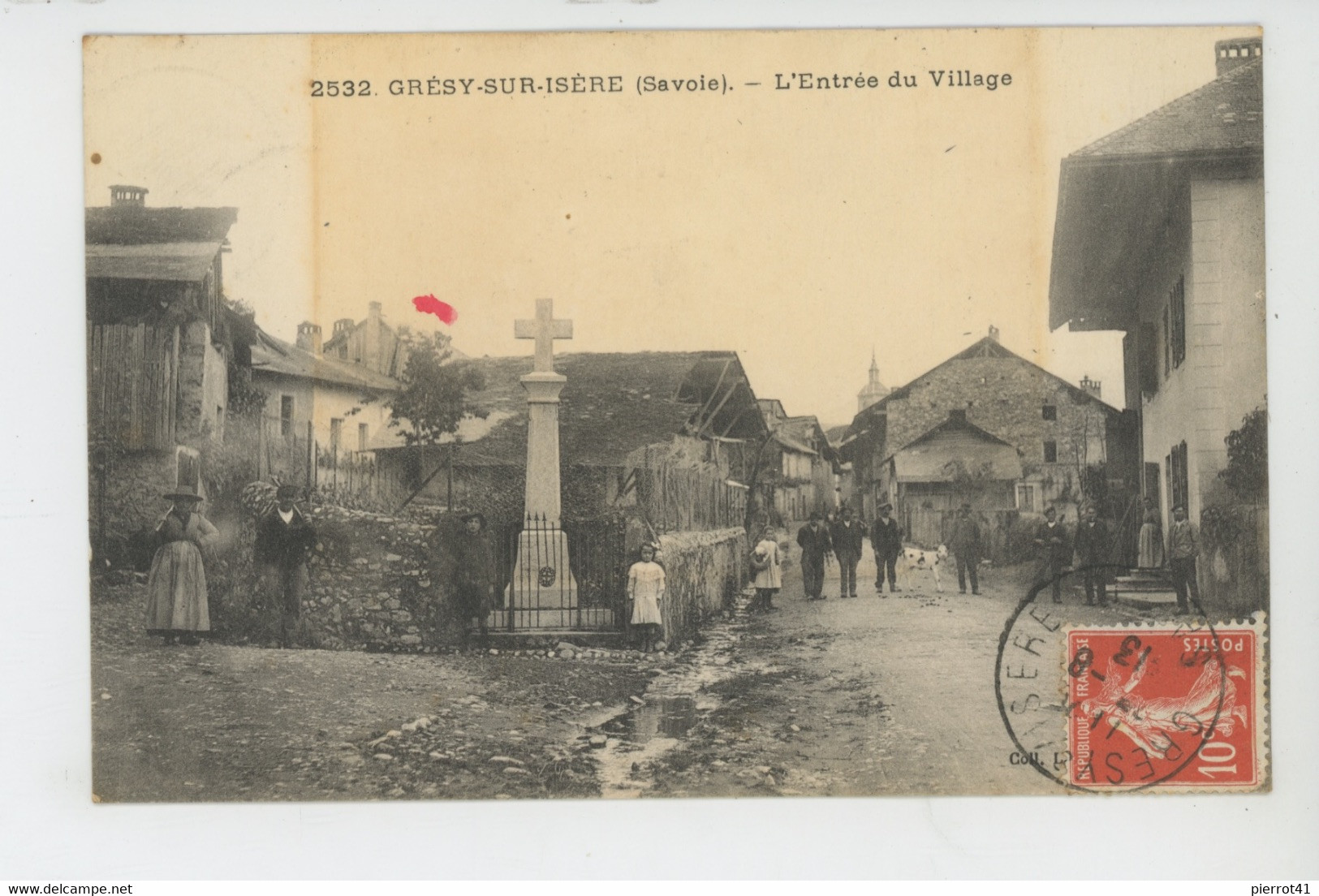 GRESY SUR ISERE - L'Entrée Du Village - Gresy Sur Isere