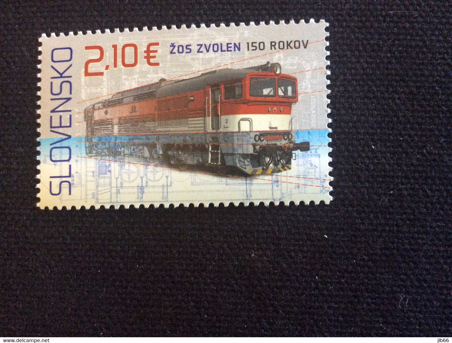 2022 Pofis 768 ** 150 Ans De La Station Ferroviaire Et De Maintenance Des Trains De Zvolen - Unused Stamps