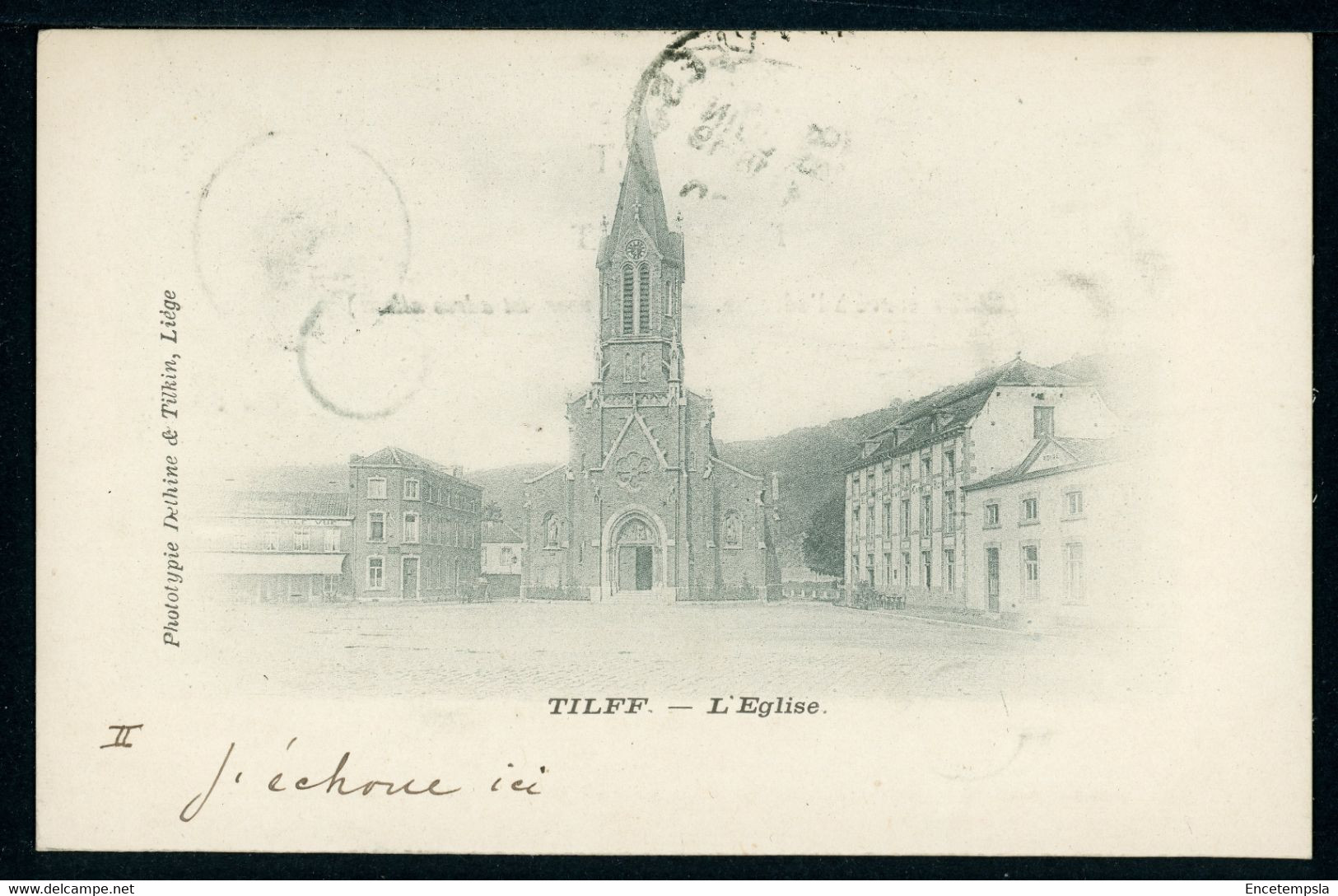 CPA - Carte Postale - Belgique - Tilff - L'Eglise - 1900 (CP20965) - Esneux