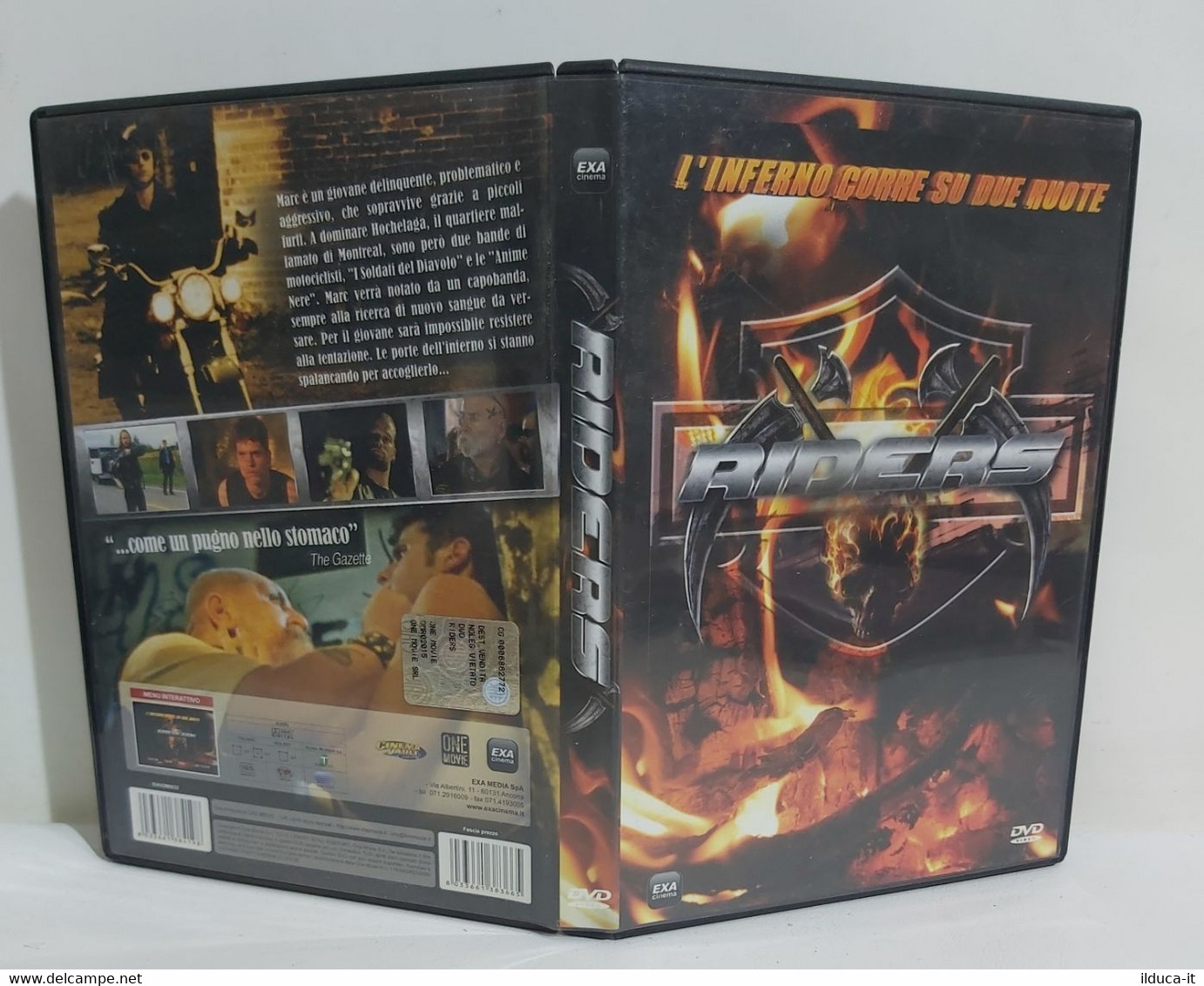 I106191 DVD - Raiders: L'inferno Corre Su Due Ruote - David Boutin 2000 - Sciencefiction En Fantasy