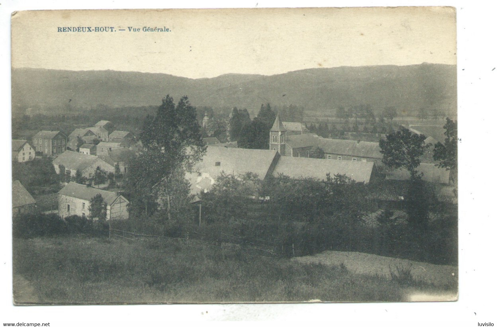 Rendeux Hout ( Haut ?? ) Vue Générale - Rendeux