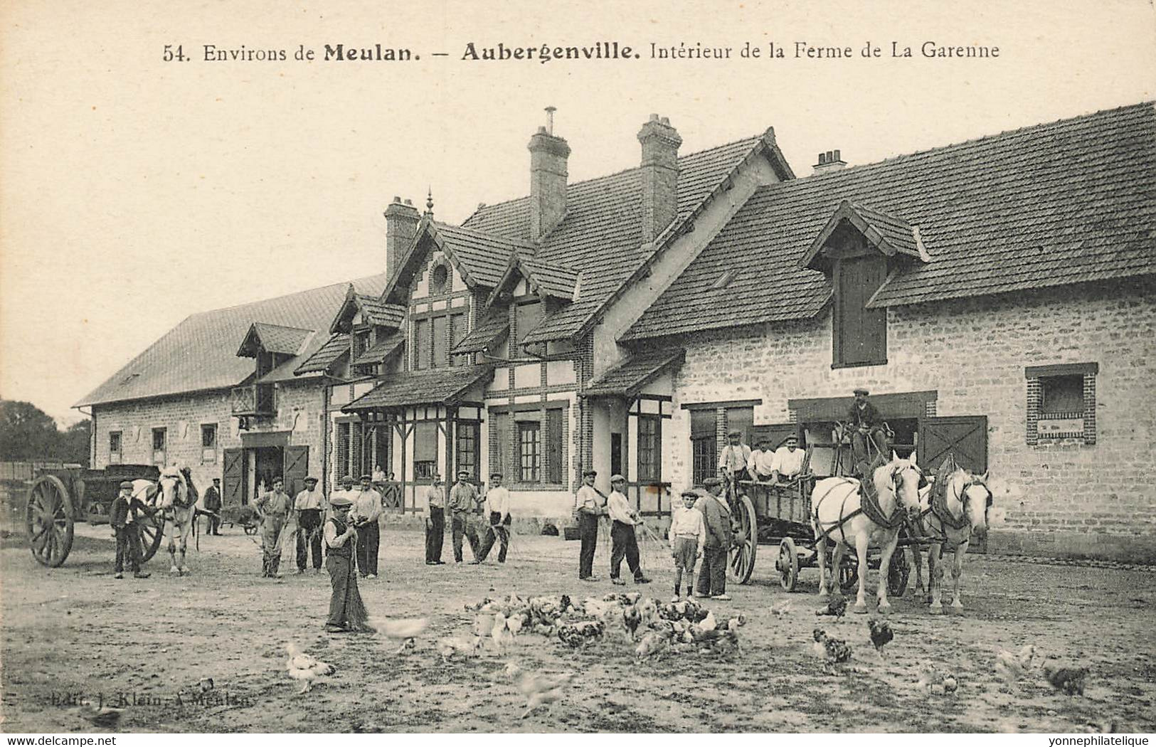 78 - YVELINES - AUBERGENVILLE - Environs De Meulan - Intérieur De La Ferme De La Garenne - Superbe - 10493 - Aubergenville