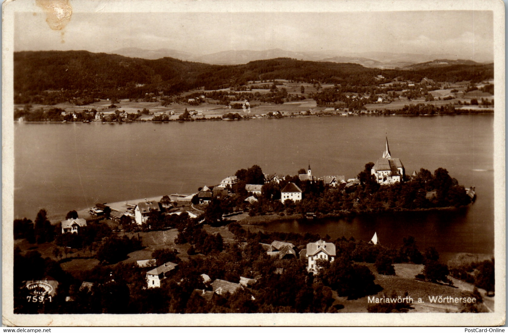 36247 - Kärnten - Mariawörth Am Wörthersee - Gelaufen 1932 - Maria Wörth